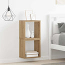 vidaXL Falpolcok polcokkal 2 pcs Artisan tölgy 26 x 15 x 26 cm Faanyag