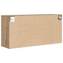 vidaXL Cipőszekrény polcokkal Artisan tölgy 103 x 30 x 51 cm Faanyag