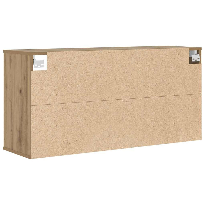 vidaXL Cipőszekrény polcokkal kézműves tölgy 103x30x51 cm Faanyag