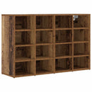 vidaXL Cipőszekrény polcokkal Öreg fa 103 x 30 x 67 cm Faanyag