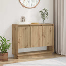 vidaXL Széf Artisan tölgy 97 x 29 x 75 cm Faanyag