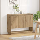 vidaXL Széf Artisan tölgy 97 x 29 x 75 cm Faanyag