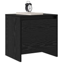 vidaXL Éjjeliszekrény Fekete tölgy 45 x 34 x 44,5 cm Faanyag