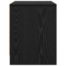 vidaXL Éjjeliszekrény Fekete tölgy 45 x 34 x 44,5 cm Faanyag