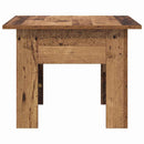 vidaXL Dohányzóasztal Öreg fa 55 x 55 x 42 cm Faanyag
