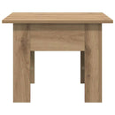 vidaXL Dohányzóasztal Artisan tölgy 55 x 55 x 42 cm Faanyag