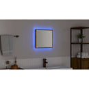vidaXL LED Fürdőszoba Tükör Artisan tölgy 40 x 37 x 8.5 cm Faanyag