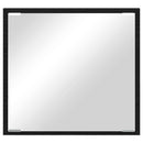 vidaXL LED Fürdőszoba Tükör Fekete tölgy 40 x 37 x 8.5 cm Faanyag