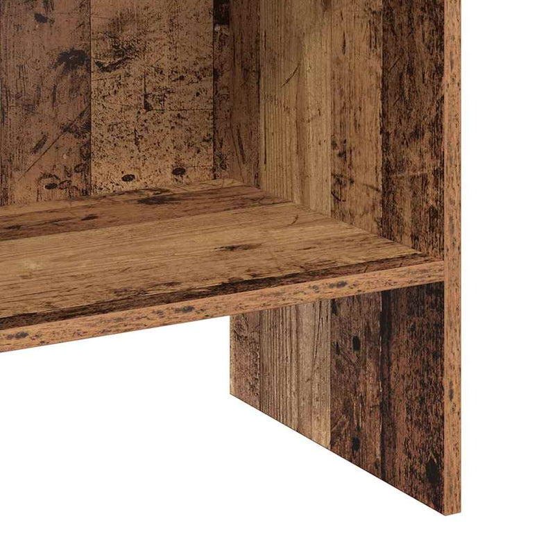 vidaXL Könyvespolc Régi fa 40 x 35 x 180 cm Faanyag