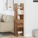 vidaXL Könyvespolc Régi fa 40 x 35 x 180 cm Faanyag