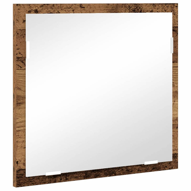 vidaXL Fürdőszoba Szekrény fiókkal Öreg fa 41 x 38.5 x 45 cm Faanyag