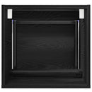 vidaXL Fürdőszoba Székény Fekete tölgy 41 x 38,5 x 45 cm Faanyag