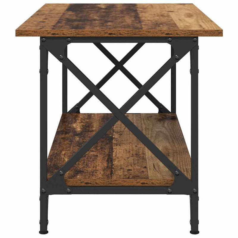 vidaXL Dohányzóasztal Régi fa 80 x 45 x 45.5 cm Faanyag