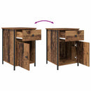 vidaXL Éjjeliszekrény fiókkal Öreg fa 40 x 42 x 60 cm Faanyag