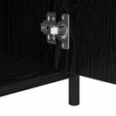 vidaXL Éjjeliszekrény 2 pcs Fekete tölgy 40 x 42 x 60 cm Faanyag