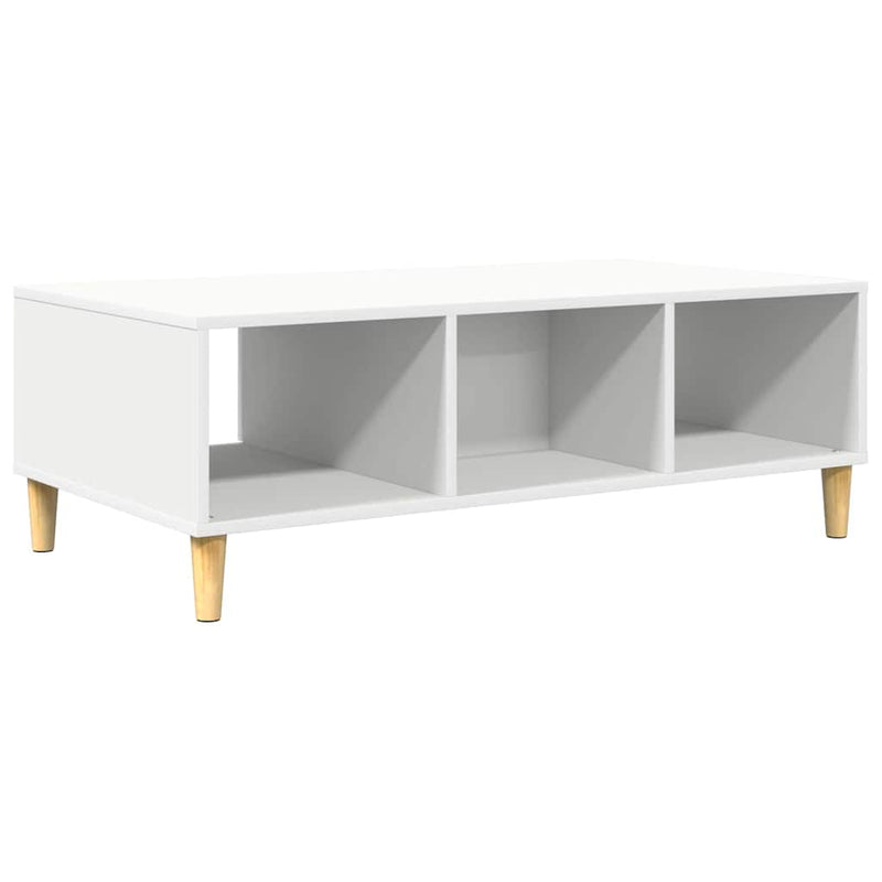 vidaXL Dohányzóasztal Fehér 102 x 55 x 35 cm