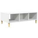 vidaXL Dohányzóasztal Fehér 102 x 55 x 35 cm Faanyag