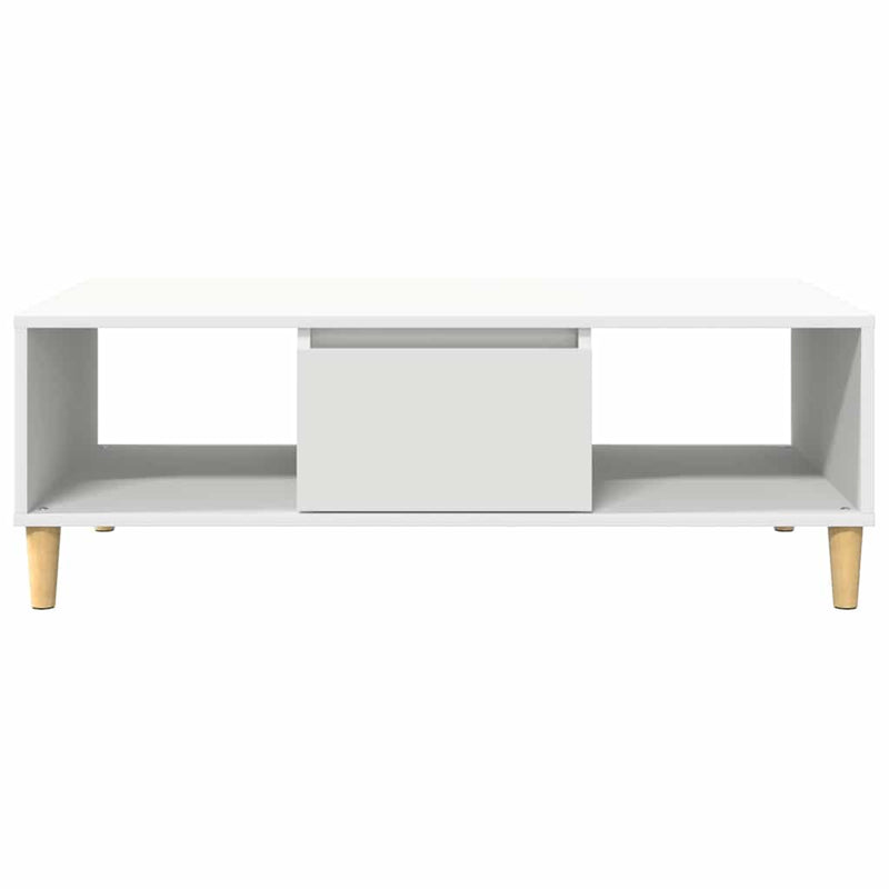 vidaXL Dohányzóasztal Fehér 102 x 55 x 35 cm