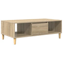 vidaXL Dohányzóasztal Sonoma tölgy 102 x 55 x 35 cm Faanyag