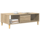 vidaXL Dohányzóasztal Sonoma tölgy 102 x 55 x 35 cm Faanyag
