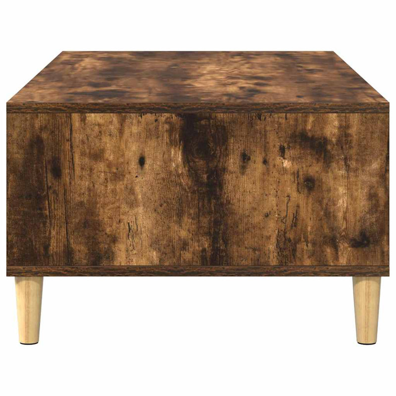 vidaXL Dohányzóasztal Füstölt tölgy 103,5 x 60 x 35 cm Faanyag