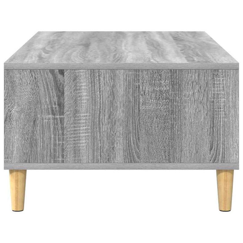 vidaXL Dohányzóasztal Szürke sonoma 103,5 x 60 x 35 cm Faanyag