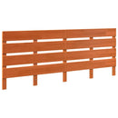 vidaXL Fejtámla Faggyú barna 200,5 x 3 x 80 cm Tömör fenyőfa