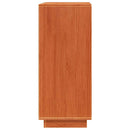 vidaXL Széf Falra szerelhető Viaszbarna 70 x 34 x 80 cm Tömör fenyőfa