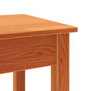 vidaXL Konzolasztal Viaszbarna 110 x 40 x 75 cm Tömör fenyő