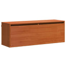 vidaXL Fali Szekrény Faggyú barna 100 x 30 x 35 cm Tömör fenyőfa