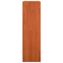 vidaXL Könyvespolc / Szoba elválasztó Viaszbarna 104 x 33 x 110 cm