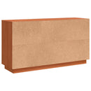vidaXL Széf Barna Tölgy 111 x 34 x 60 cm Tömör fenyőfa