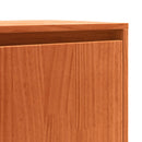 vidaXL Széf fiókkal Faggyú barna 110 x 34 x 75 cm Tömör fenyőfa