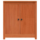 vidaXL Széf fiókkal Faggyú barna 70 x 35 x 80 cm Tömör fenyőfa