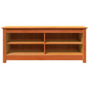 vidaXL Tárolópad Faggyú barna 110 x 38 x 45,5 cm Tömör fenyőfa