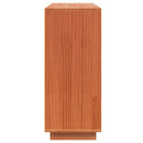 vidaXL Széf Faggyú barna 104,5 x 34 x 80 cm Tömör fenyőfa