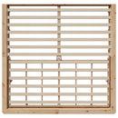 vidaXL Ágykeret Tömör fenyőfa 210 x 118 x 30 cm Tömör fenyőfa