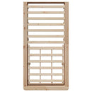 vidaXL Ágykeret Tömör fenyőfa 210 x 118 x 30 cm Tömör fenyőfa