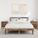 vidaXL Éjjeliszekrény 2 pcs Régi fa 40 x 35 x 50 cm Faanyag