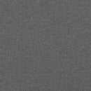 vidaXL Kanapé Szett Sötétszürke szövet