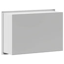 vidaXL Zuhany Niche Fehér 30 x 20 x 9,5 cm Rozsdamentes acél