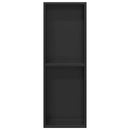 vidaXL Zuhany Niche Fekete 60 x 20 x 9.5 cm Rozsdamentes acél