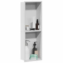 vidaXL Zuhany Niche Fehér 60 x 20 x 9,5 cm Rozsdamentes acél