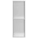 vidaXL Zuhany Niche Ezüst 60 x 20 x 9.5 cm Rozsdamentes acél