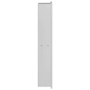 vidaXL Zuhany Niche Ezüst 60 x 20 x 9.5 cm Rozsdamentes acél