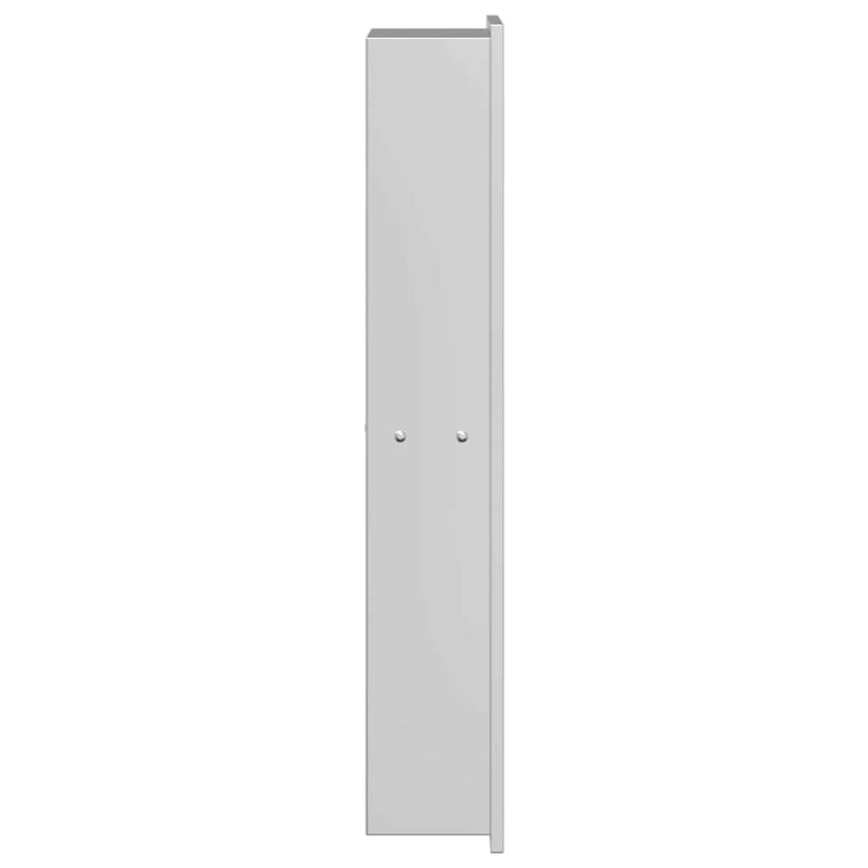 vidaXL Zuhany Niche Ezüst 60 x 20 x 9.5 cm Rozsdamentes acél