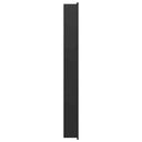 vidaXL Zuhany Niche Fekete 90 x 20 x 9,5 cm Rozsdamentes acél