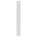 vidaXL Zuhany Niche Fehér 90 x 20 x 9,5 cm Rozsdamentes acél