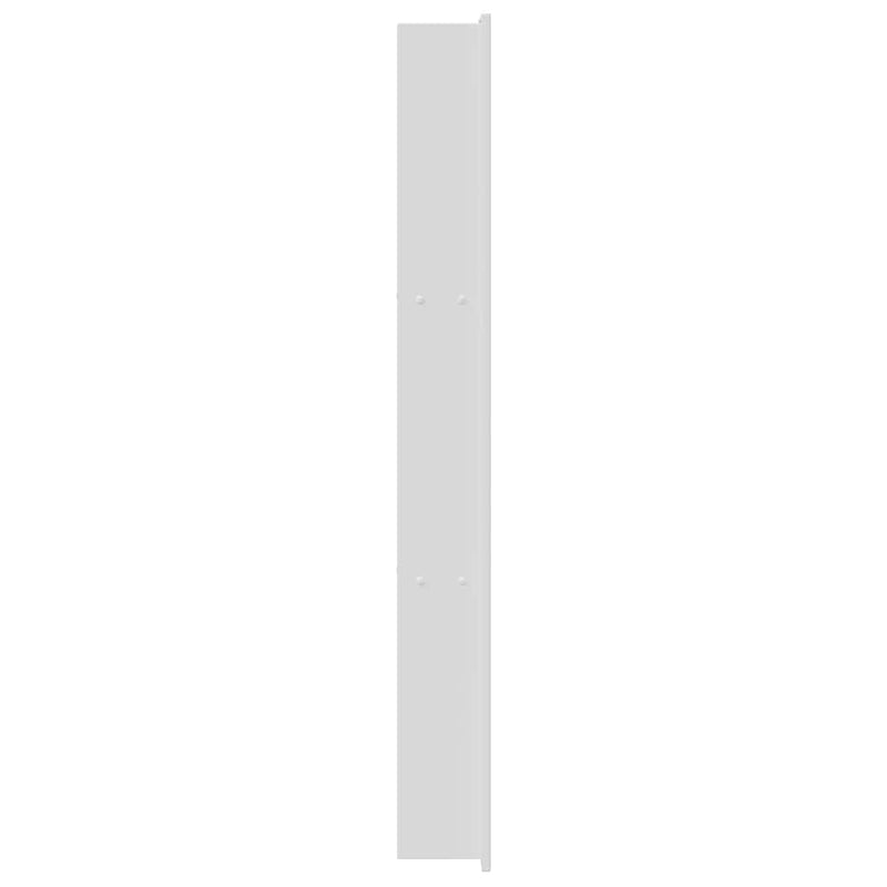 vidaXL Zuhany Niche Fehér 90 x 20 x 9.5 cm Rozsdamentes acél