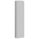 vidaXL Zuhany Niche Ezüst 90 x 20 x 9,5 cm Rozsdamentes acél